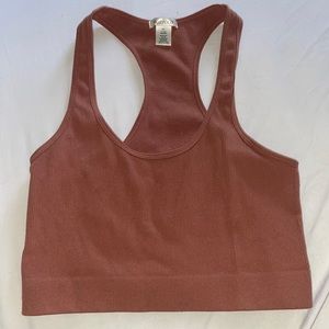 Cropped tank top/gym shirt